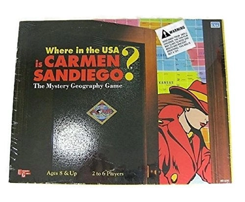 Where in The USA is Carmen Sandiego?