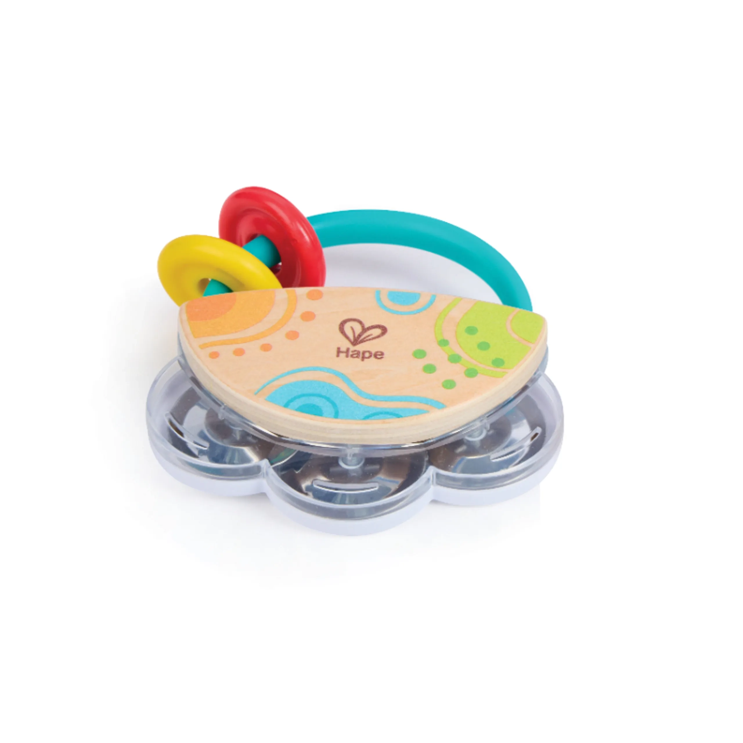 Hape Tiny Tambourine - 3 Months