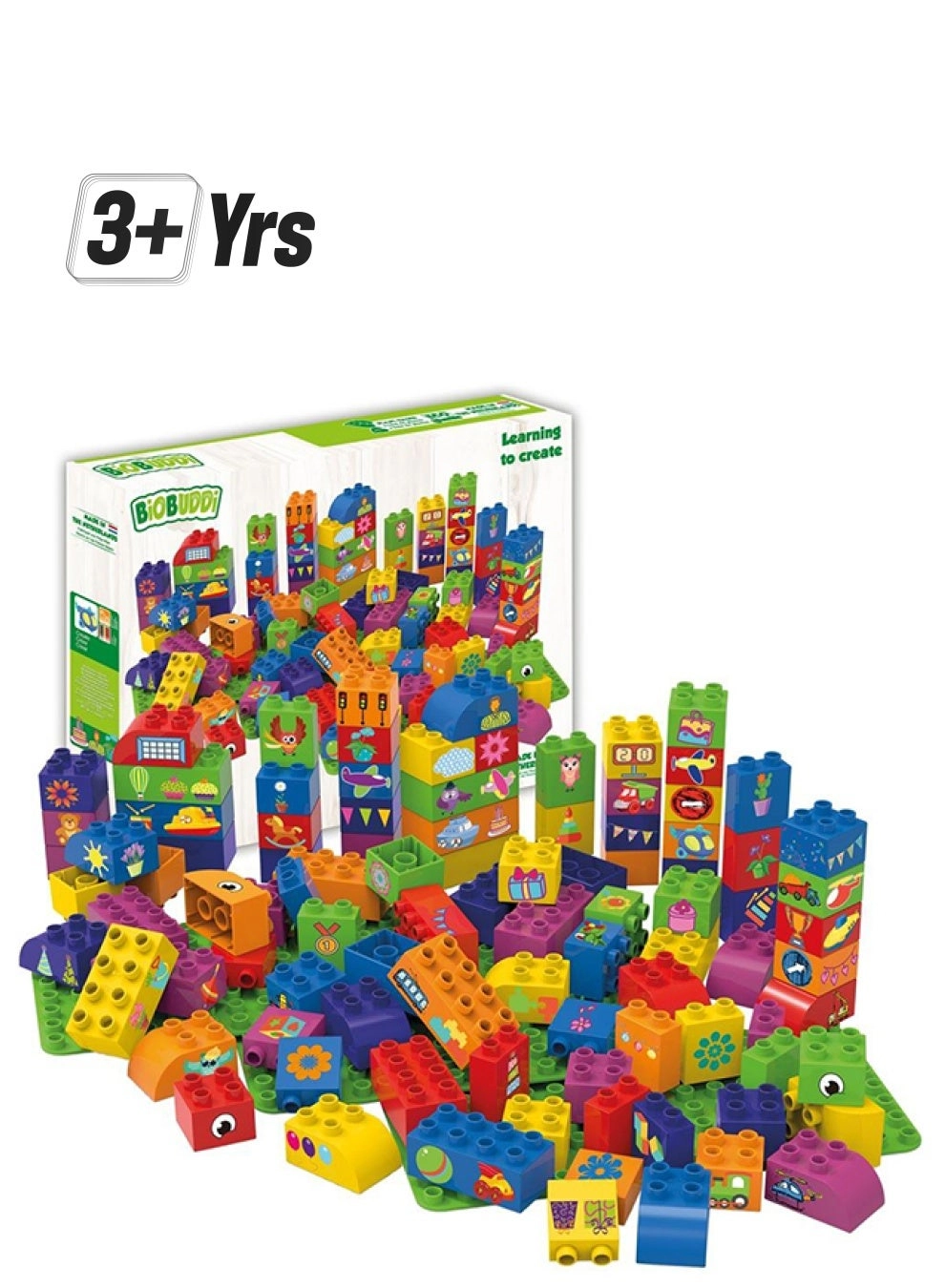 BiOBUDDi Learning To Create Building Set (BB-0010) - Construction