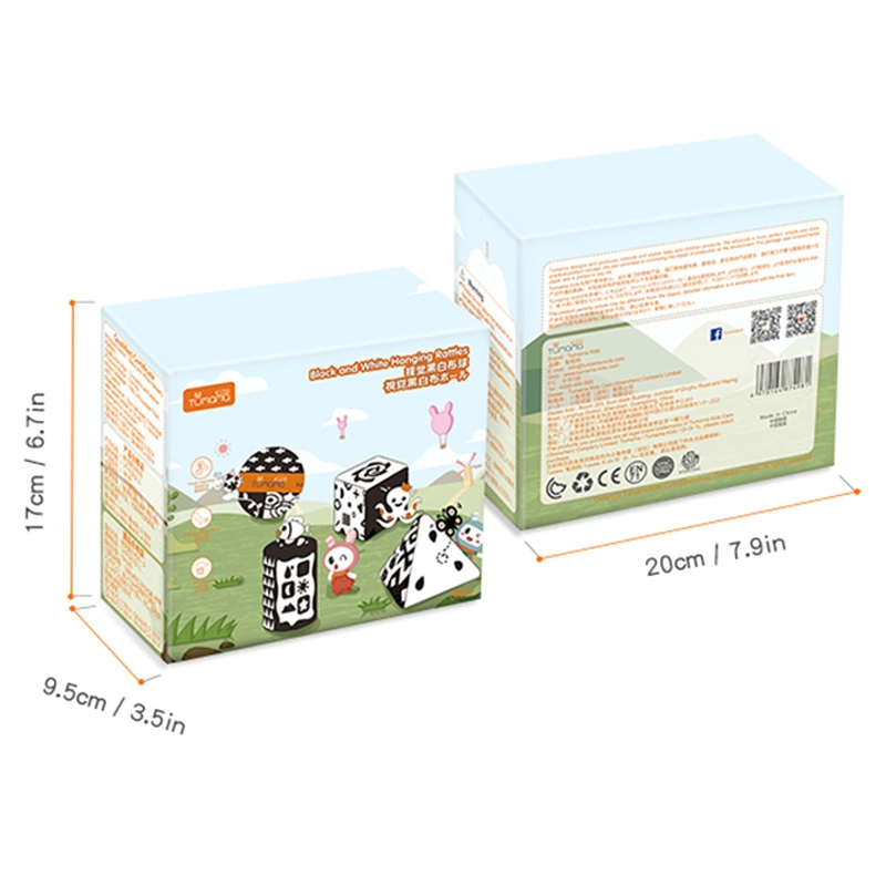 Hanging Rattle Set - Suitable for 3 months and above 4pcs