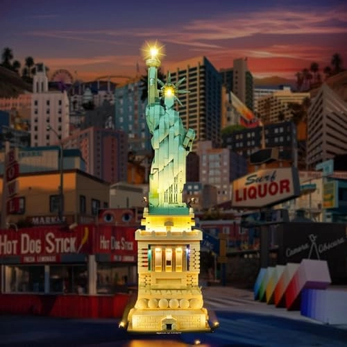 Lighting Kit 21042 for LEGO Statue of Liberty 21042 - ABS