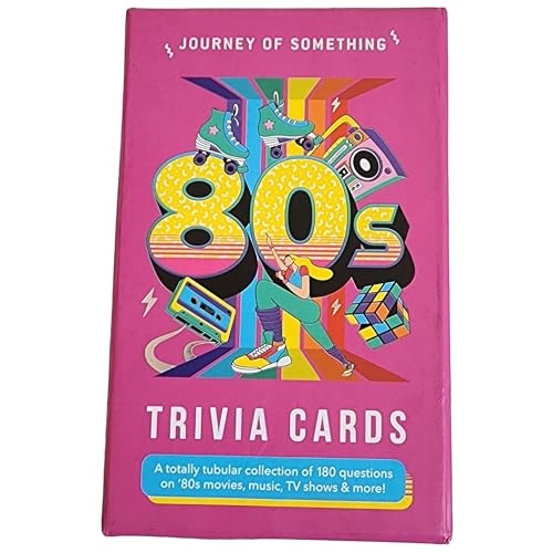 80s Trivia Card Game - English Adult