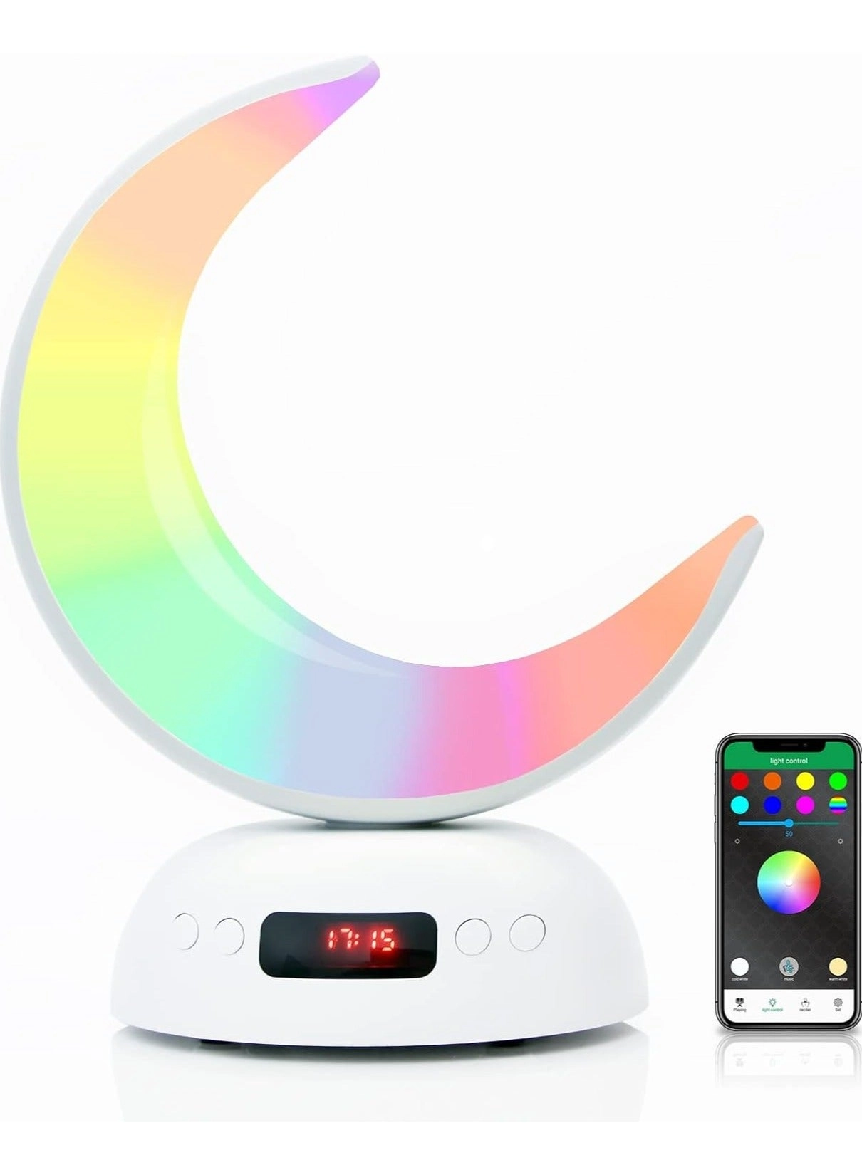 Equantu QB303 - Touch Lamp Azan Clock