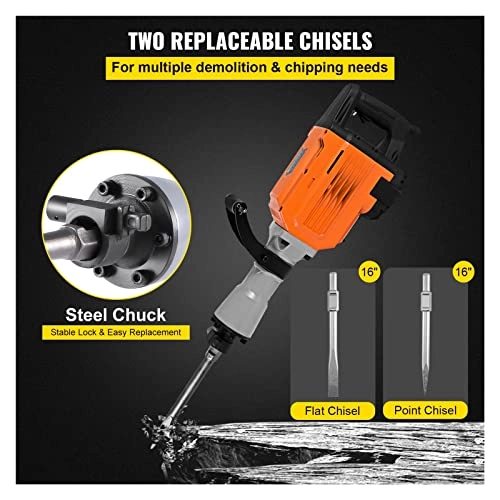 Demolition Hammer Drill - 3600W