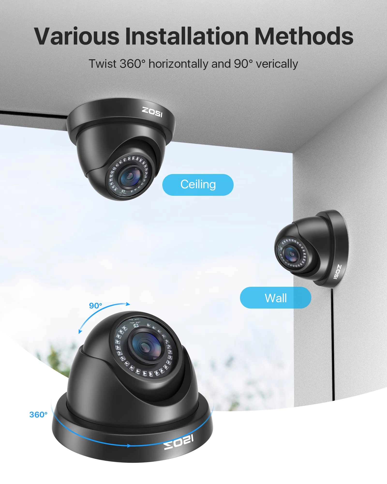 2.0MP FHD 1080p Dome Camera