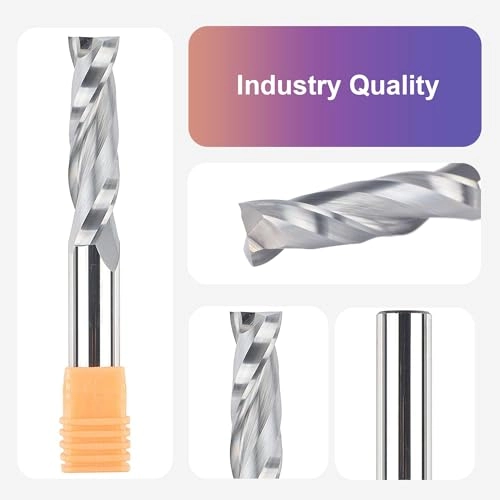 Upcut Spiral Router Bits - 1/2 Cutting Diameter 1/2 Inch Shank