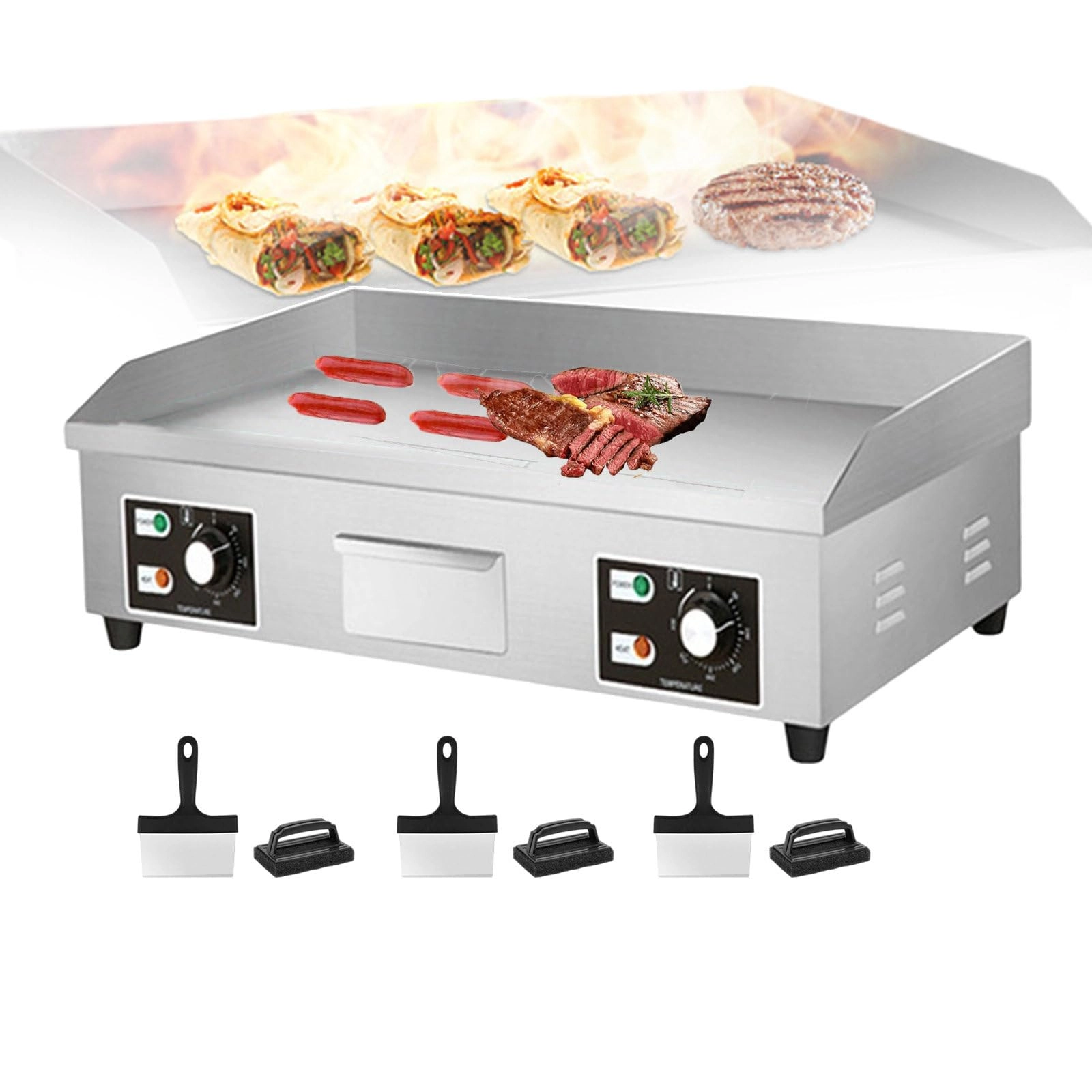 Electric Griddle - 2 660*400mm/730*400mm