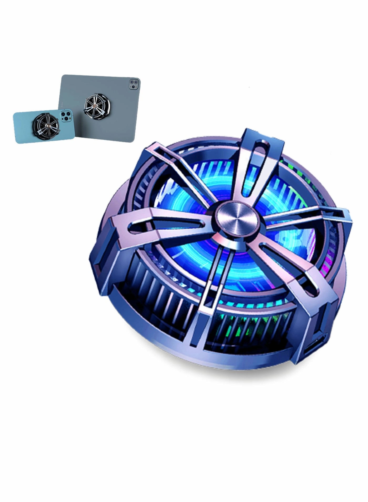 AL19 - Icing Semiconductor Mobile Phone Radiator Magnetic Back Clip