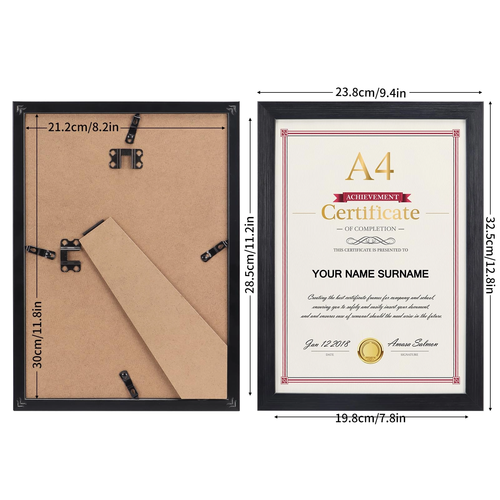 A4 photo frame