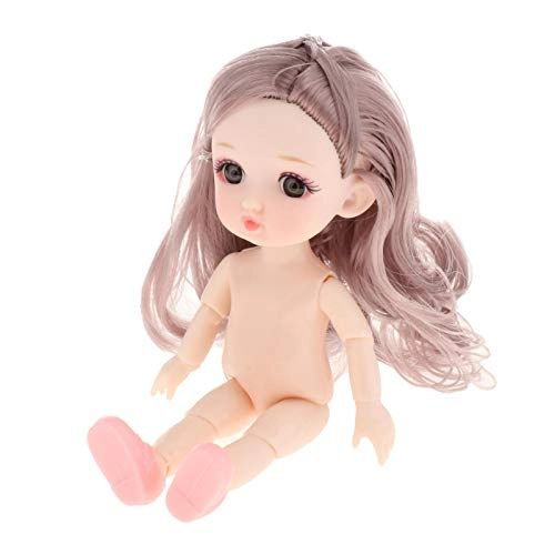 BJD Doll - 1/12 Plastic Long Hair