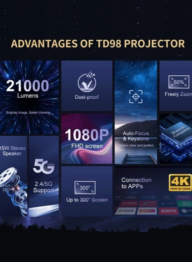 TD80 11000 Lumens 1920x1080
