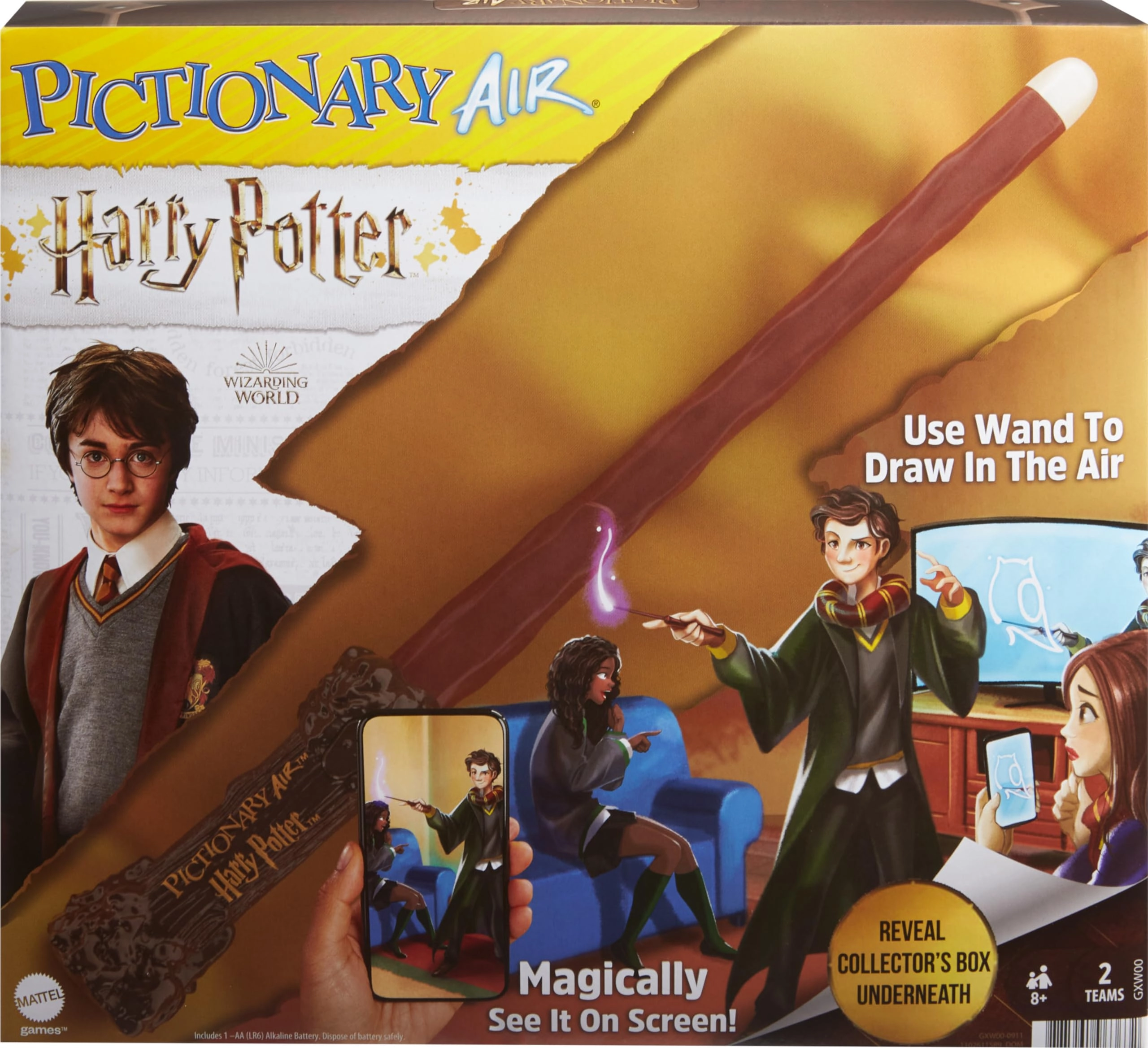 Mattel Games Pictionary Air: Harry Potter