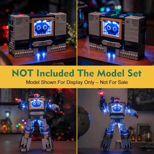 Light kit Compatible with Lego 10358 Transformers: Soundwave