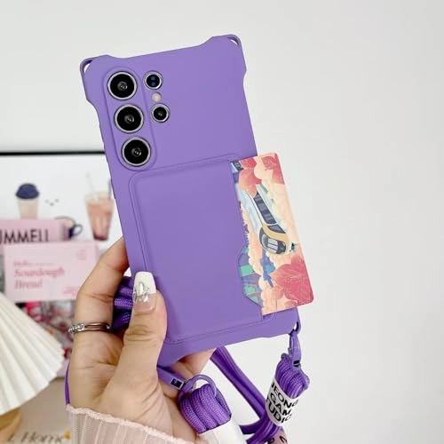 Crossbody Wallet Phone Case - TPU for Samsung Galaxy S23 Plus