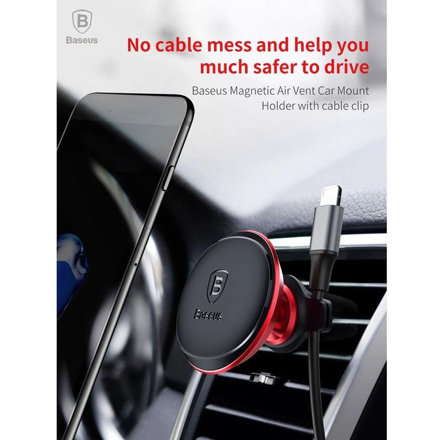 T-Space Series Magnetic Car Mount