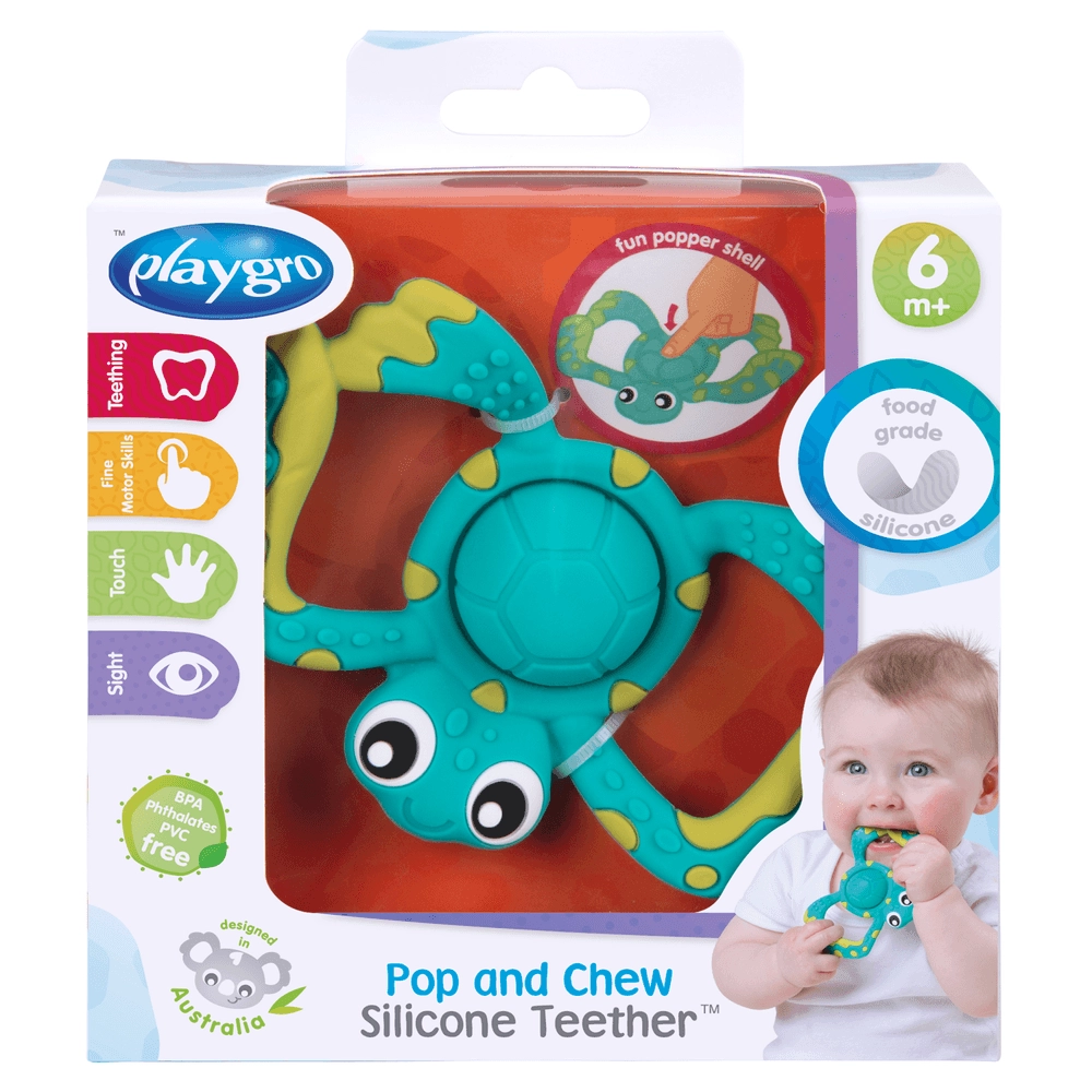 Pop And Chew Silicone Teether