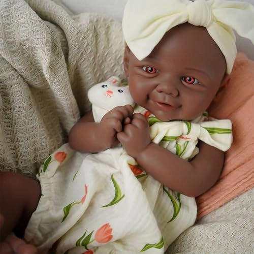 Reborn Baby Doll - 43cm Silicone Sleeping