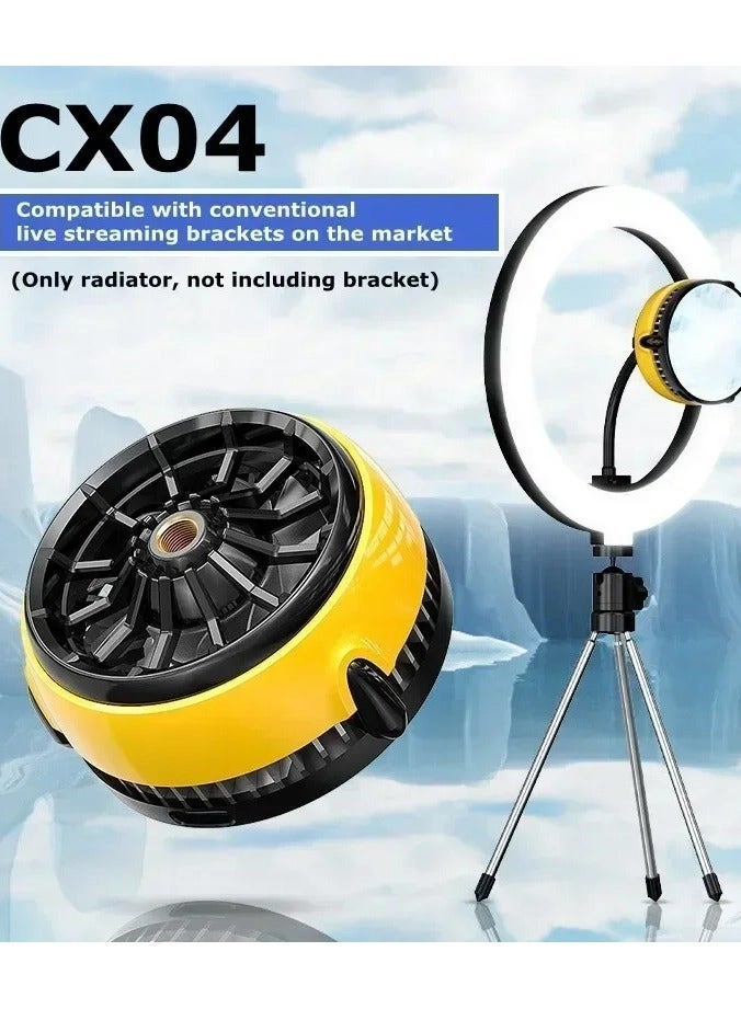 CX04 - Magnetic Clip-On RGB USB Phone Cooler