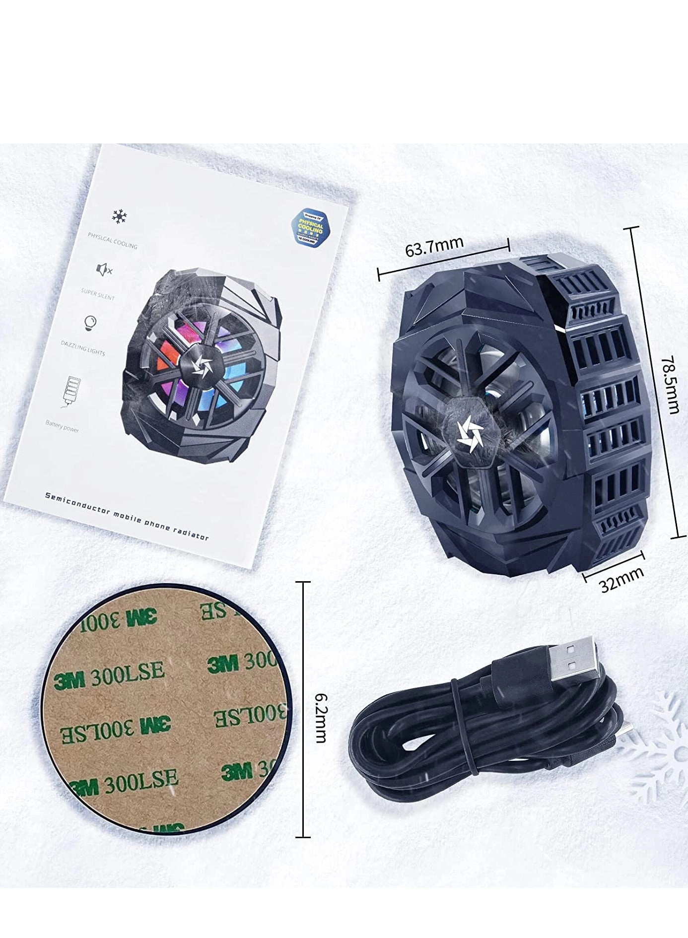 Phone Cooler - Magnetic Semiconductor Cooling