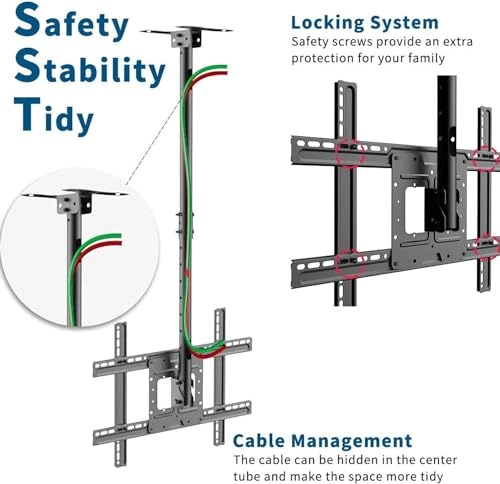 TV Ceiling Mount - 50kg 32-75 inch