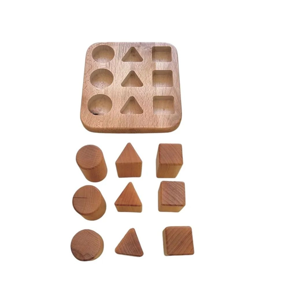 Wooden Grading Rectangles - Suitable for 3 years and above 10 pieces