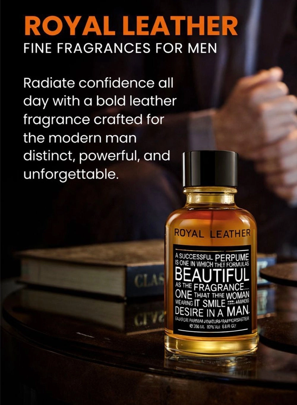 Royal Leather Eau de Parfum 200ml