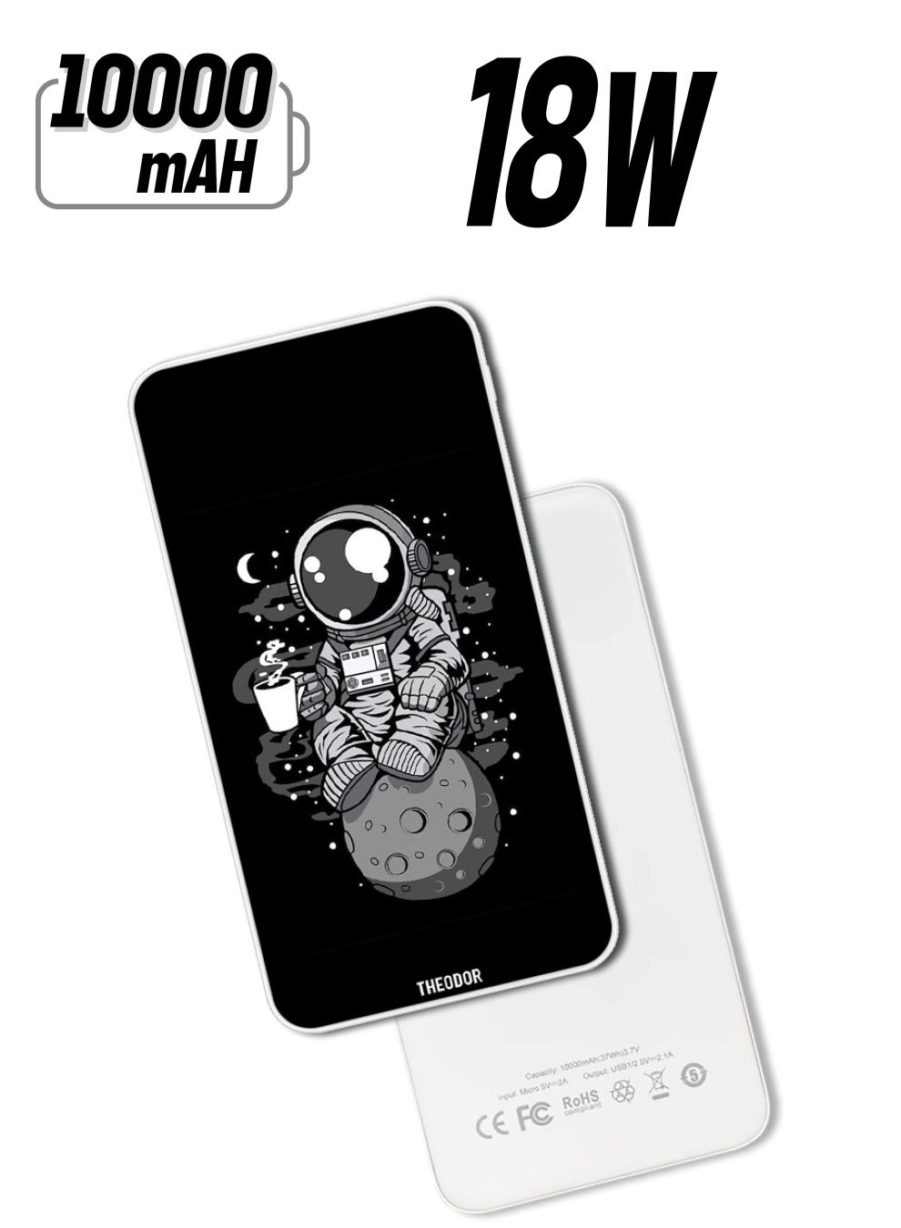 Theodor EX_PPBA018 - 10,000 mAh 18W