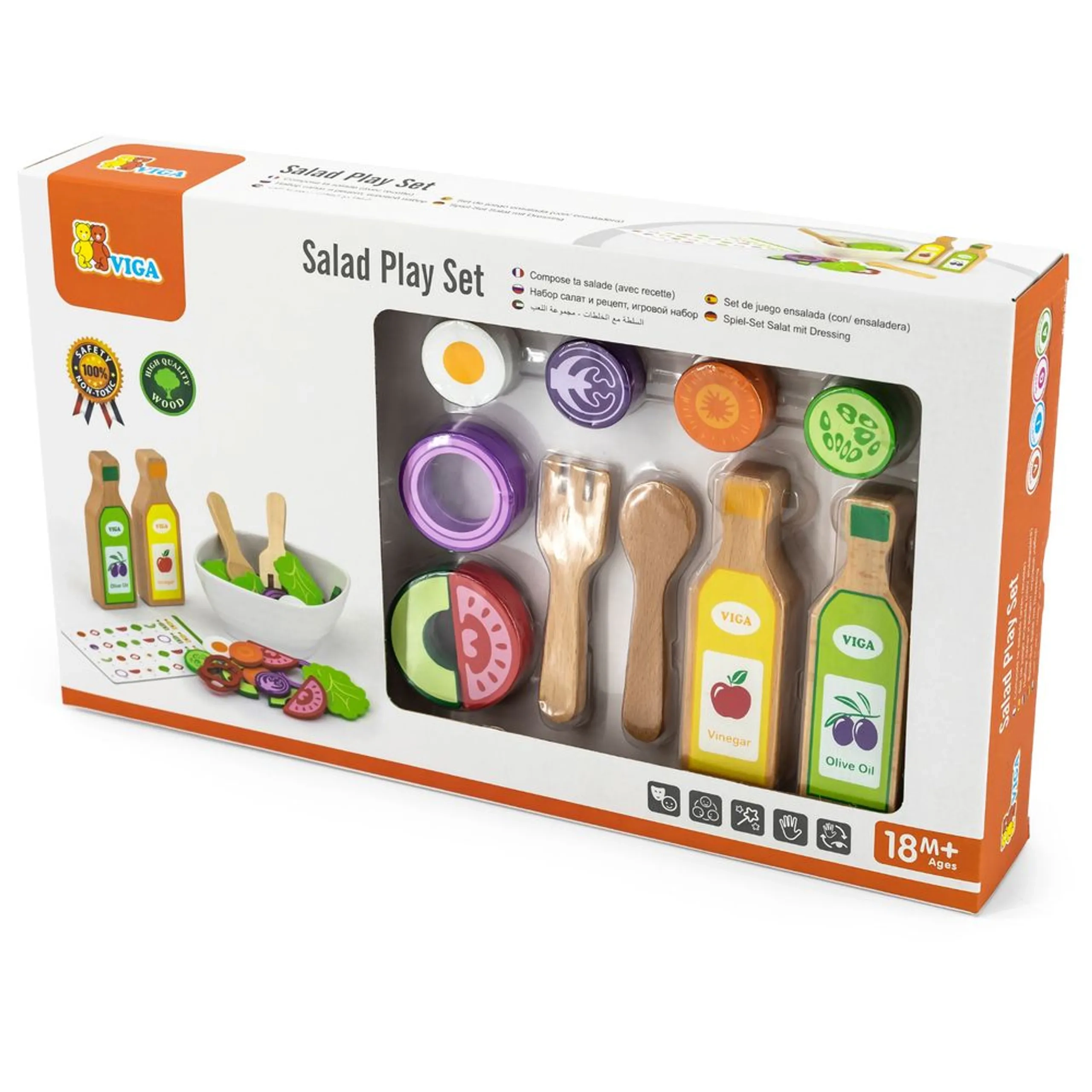 Salad Play Set - 36 pcs (PCG-51605)