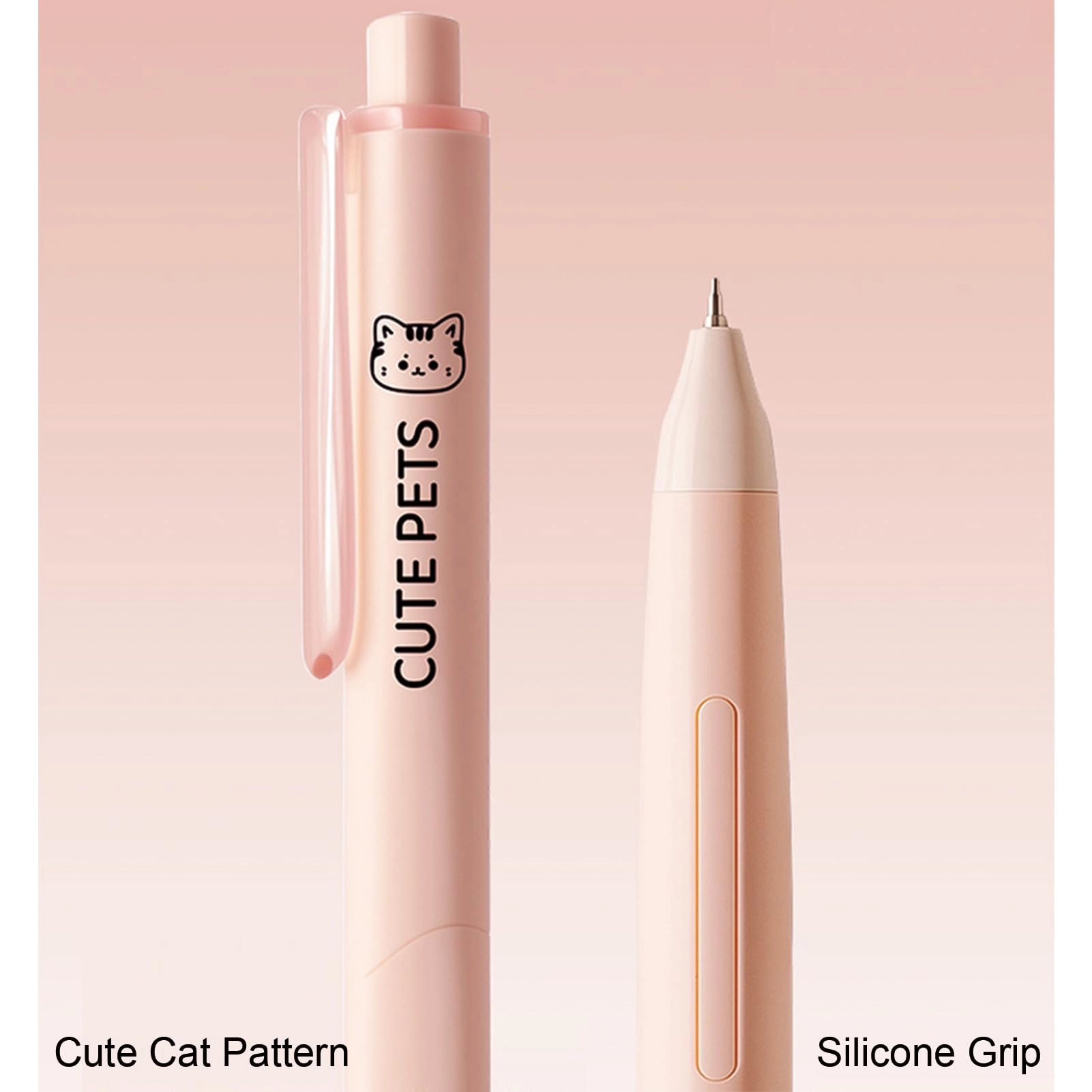 Cute Cat Erasable Pens - 4.0 Count 0.5mm