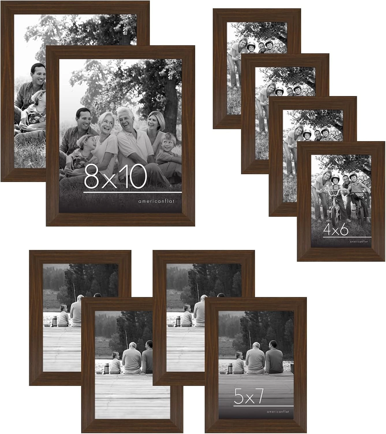 Set of 10 Picture Frames