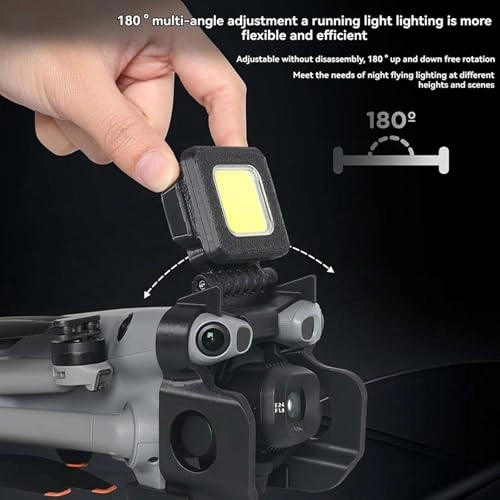 Night Flight Light Protective Cover - 2-in-1 Gimbal Guard Rechargeable