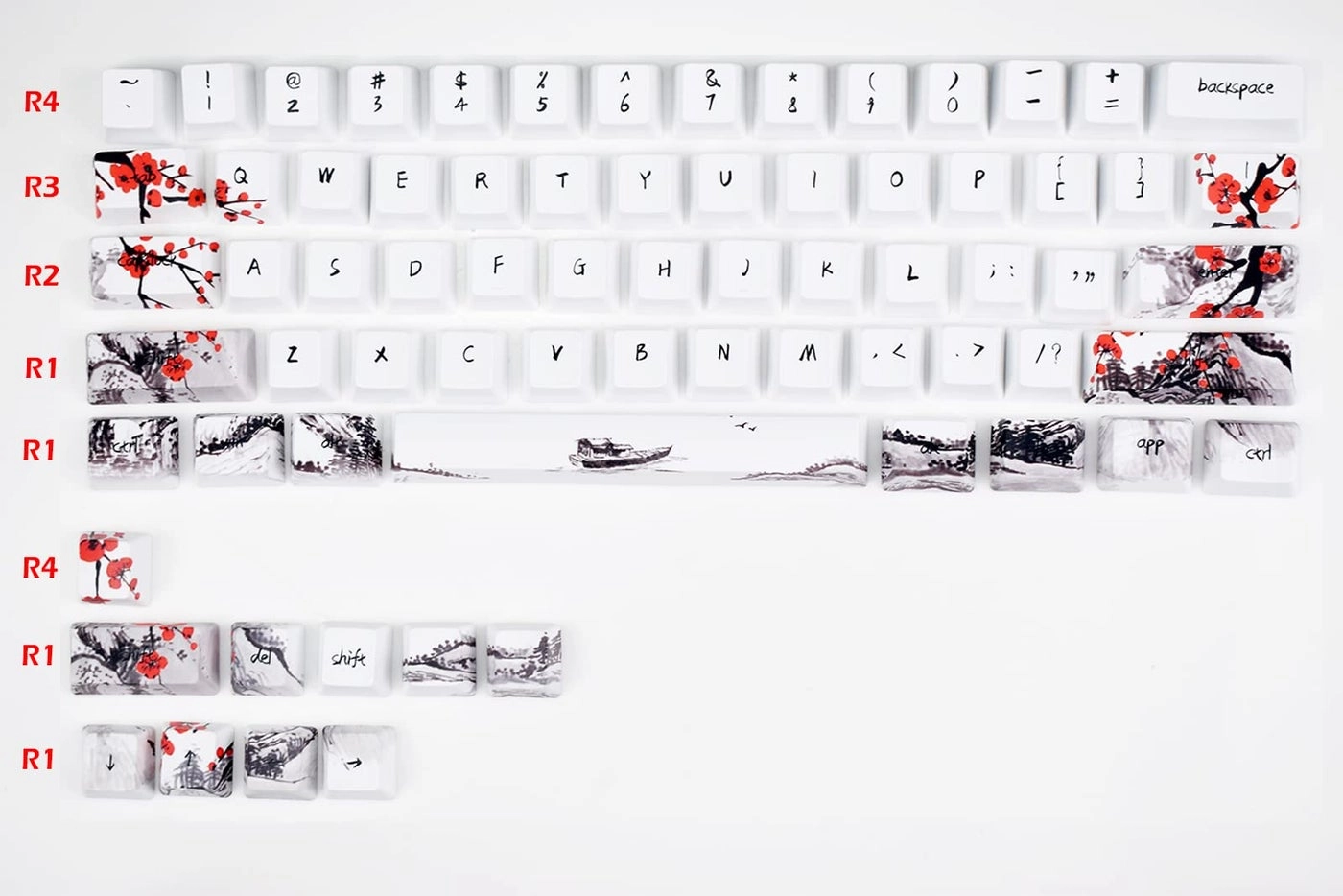 Keycaps - 71pcs PBT OEM Profile