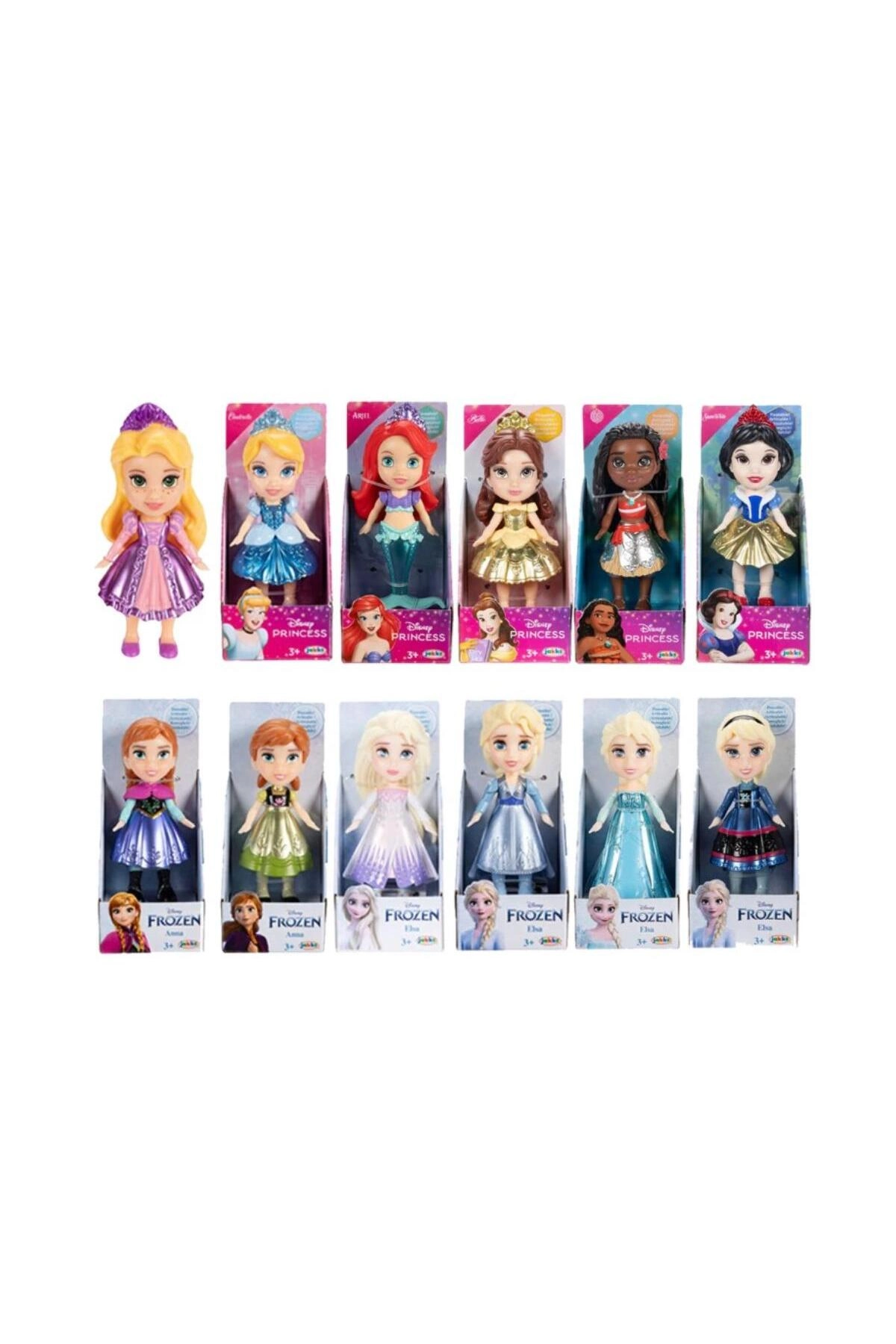 COLOR LAND CHILDRENS TOYS CENTER LLC Princess & Frozen Mini Toddler - 1 Piece