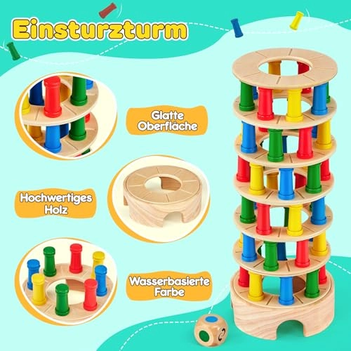 Wooden Board Game - 4 - 18 years 48 pieces