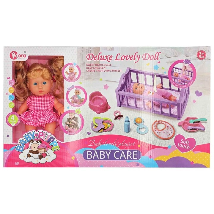 Carrefour Lovely Bathtub Doll Playset - includes assorted accessories
