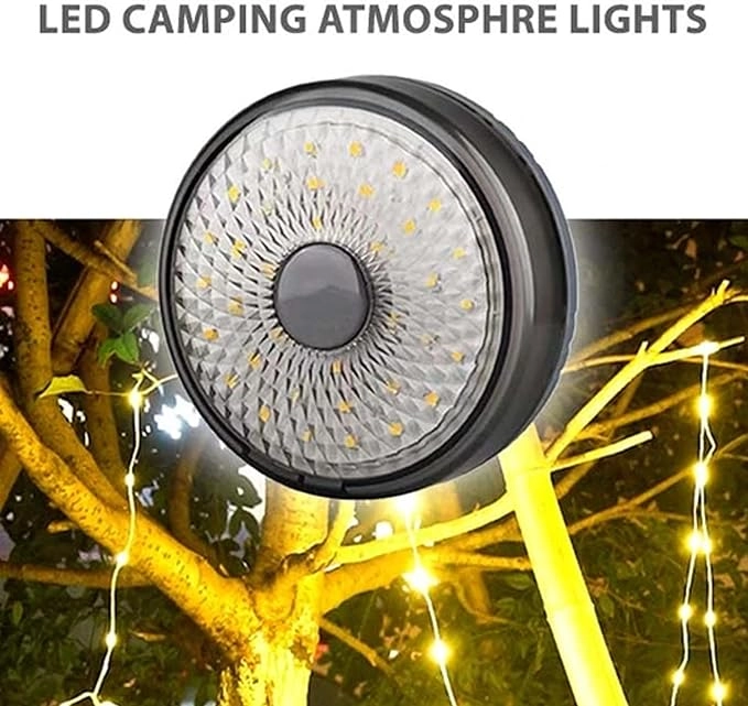 8M LED - Rechargeable Outdoor Light Portable Tent Lantern