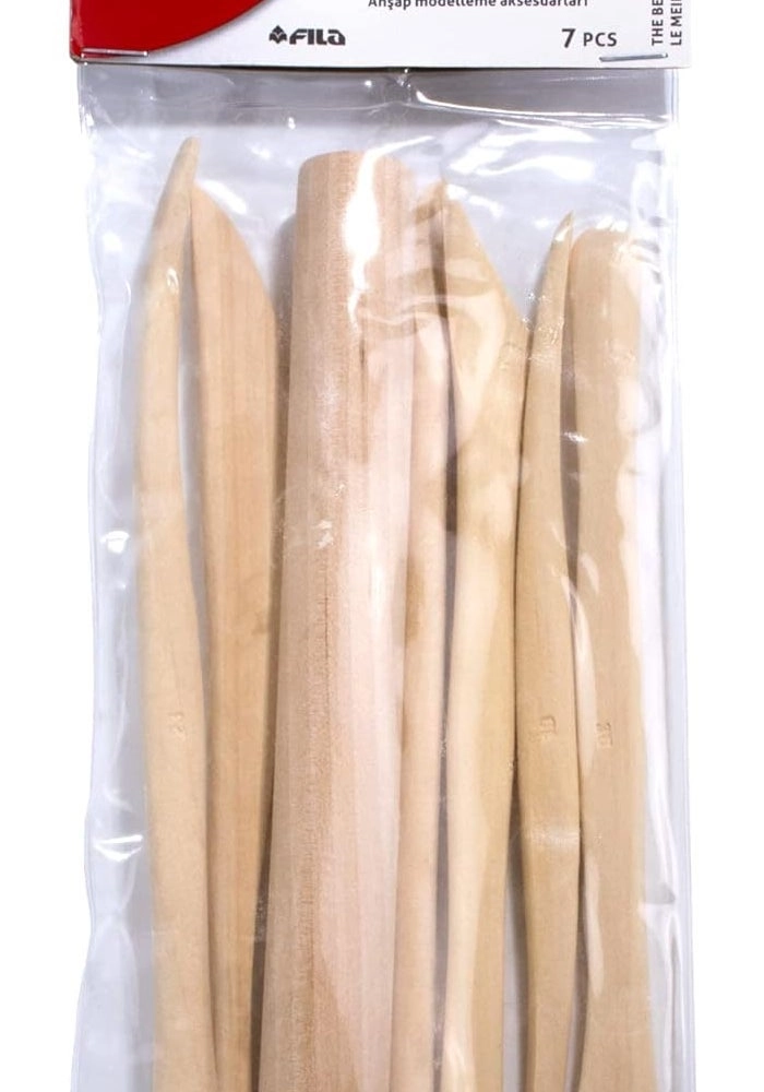 Modelling Clay Tools - hardwood 7-piece
