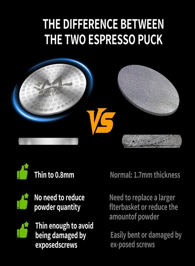 Espresso Puck Screen + Portafilter Funnel