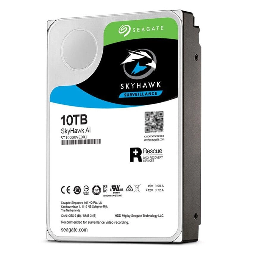 SkyHawk AI 3.5" 7200rpm 256MB SATA 6Gb/s (ST10000VE001) - 10TB