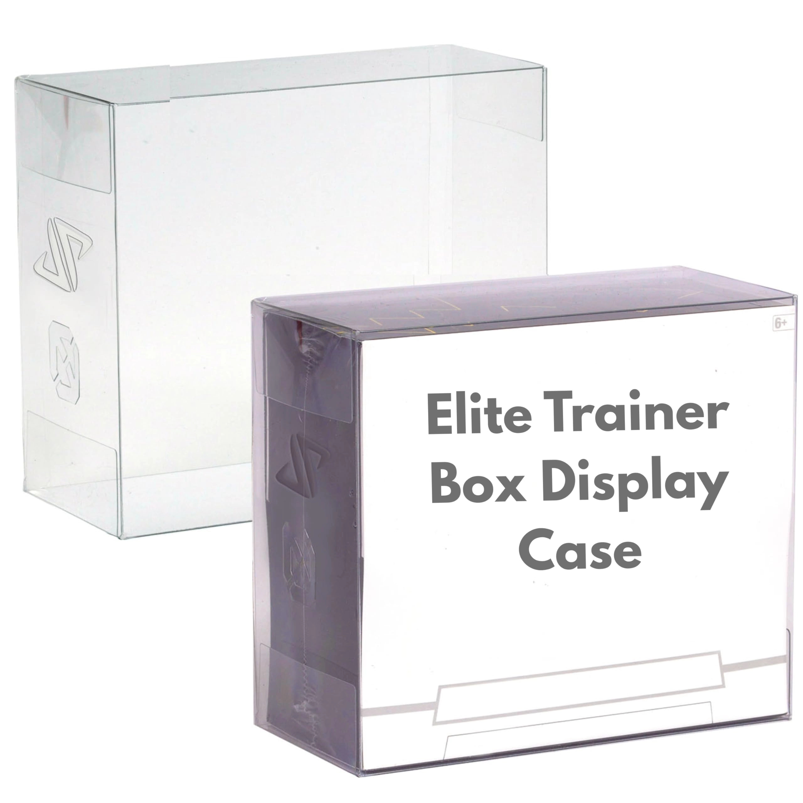 EVORETRO Pokemon Elite Trainer Box Protector - Clear Yellow PET