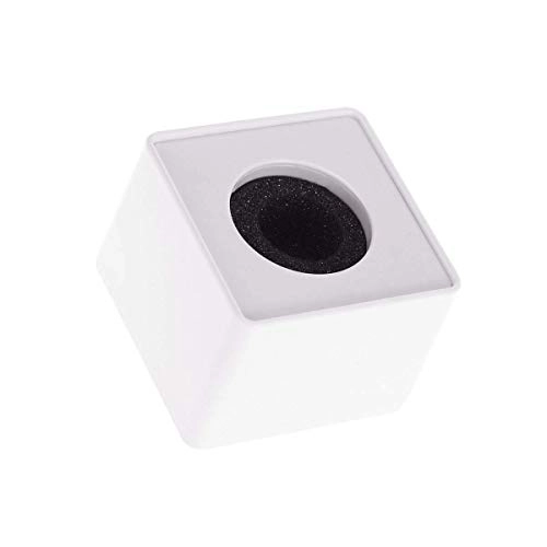 ABS Injection Molding Square Cube Microphone Station Logo 3.5mm-Mini-Jack Microphone Pack