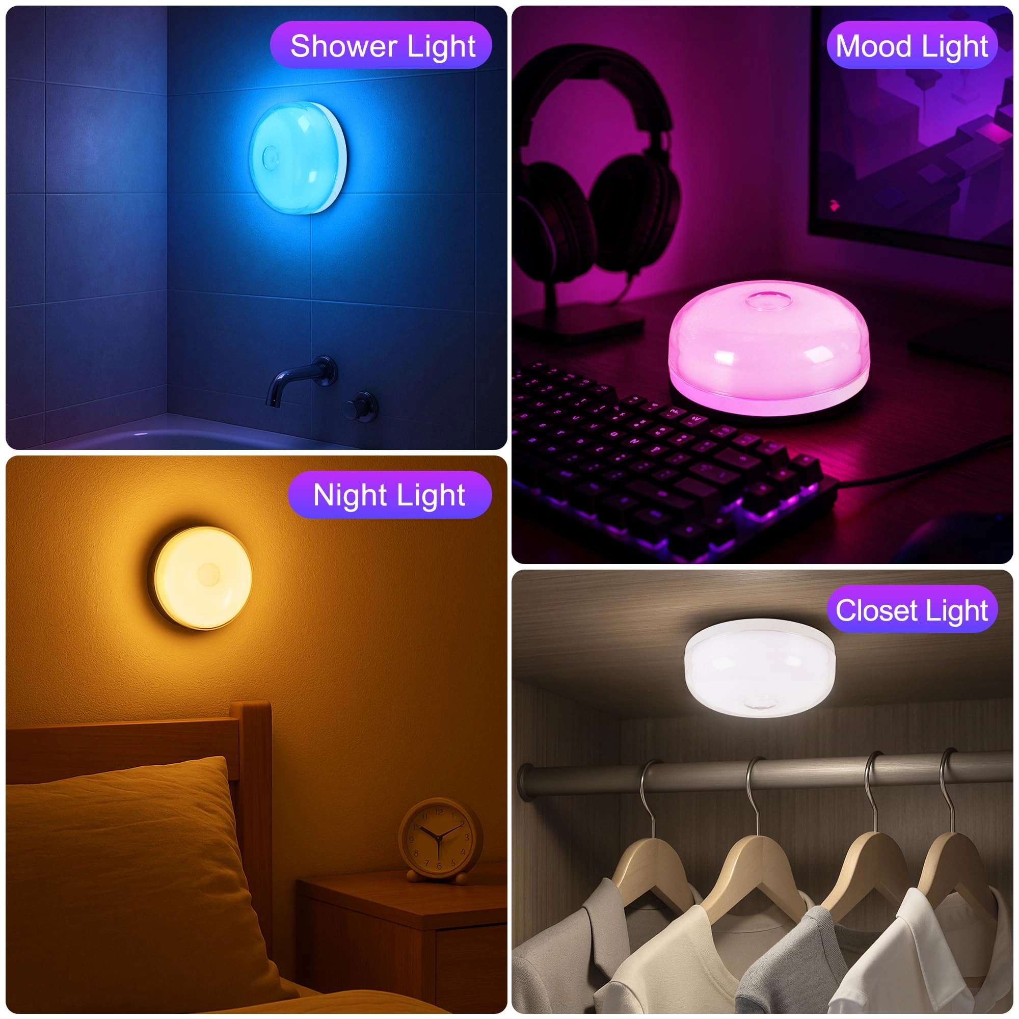 Shower Light - Multi-color (RGB)