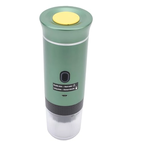 Portable Capsules Coffee Maker - 20 Bar USB Rechargeable 120mL