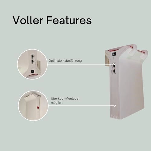 Wall Mount for Fritz!Box Repeater - FRITZ!Box Repeater 3000, 6000, 3000 AX and 6000 AX