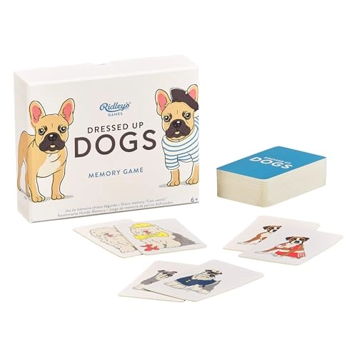 Dressed Up Dogs Memory Game - 6 years + 50 pieces