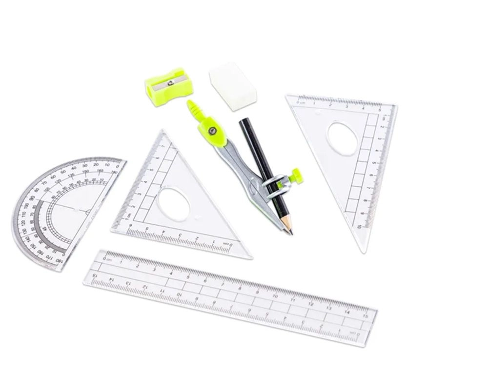 Geometry Box Set - Suitable for all ages 8 pieces