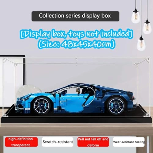 Acrylic Display Case - Transparent 3mm 60 x 30 x 20 cm