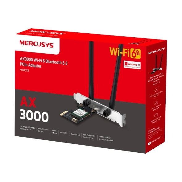 AX3000 - Dual-Band PCI Express WiFi 6
