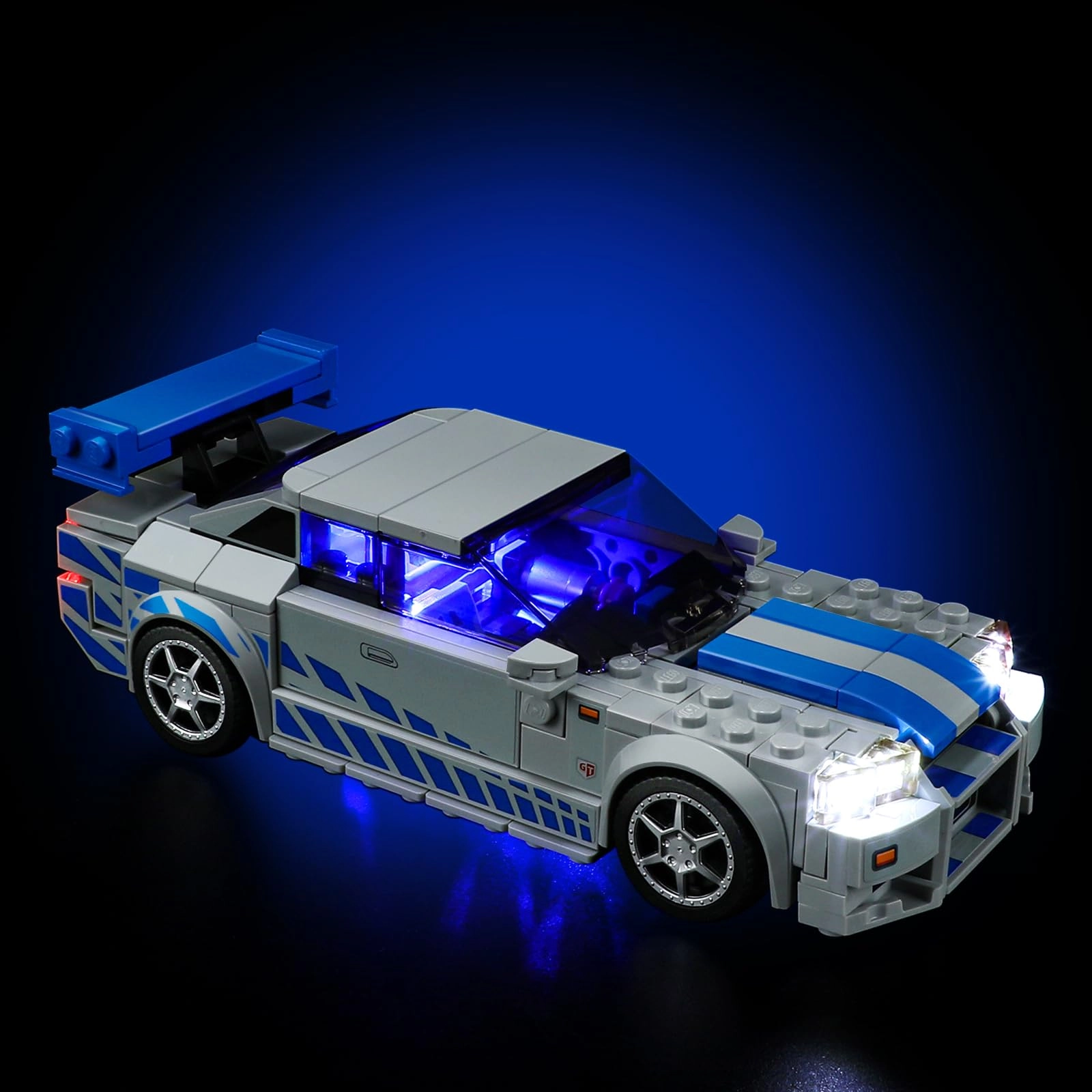BOOZUU Light Kit for LEGO Speed Champions Nissan Skyline GT-R 76917 - Plastic 1