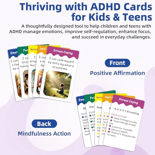 Thriving with ADHD Cards - Above 5 years of age